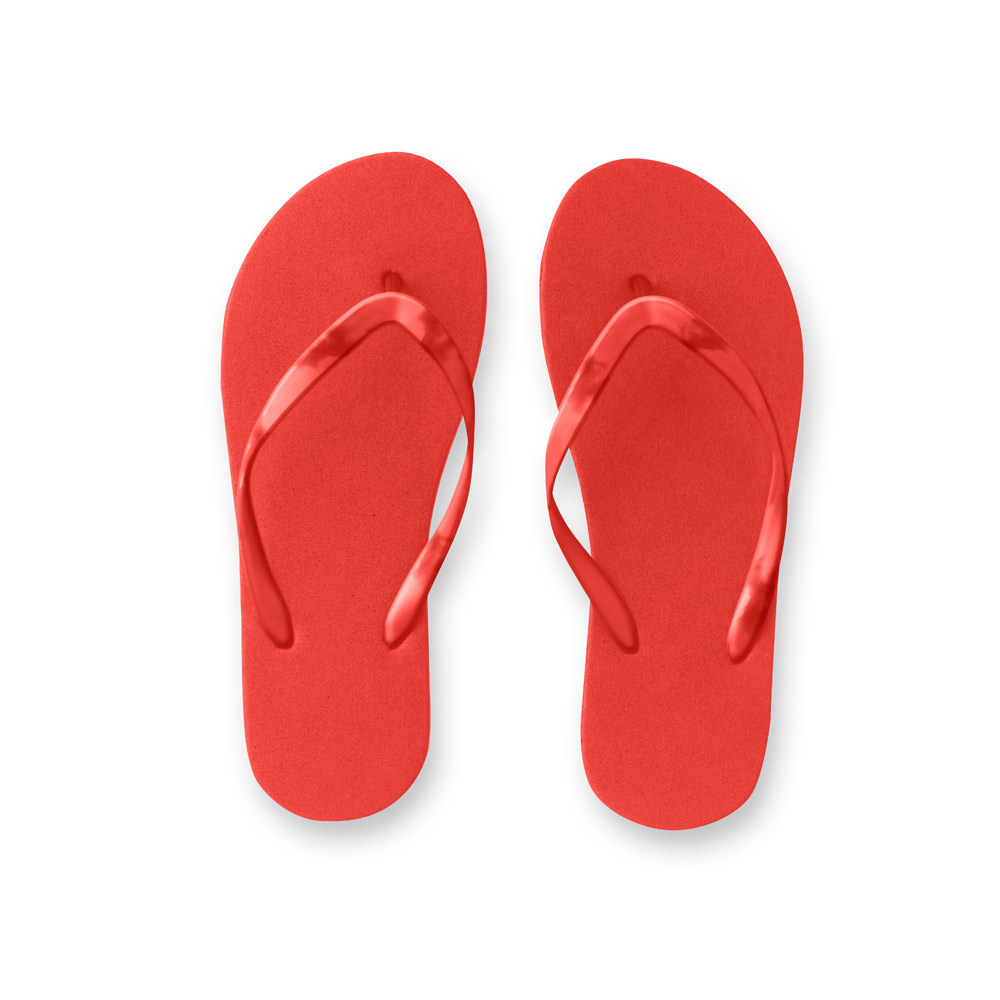 Imagem do produto L / XL. Chinelos confortáveis com sola em PE e tira em PVC