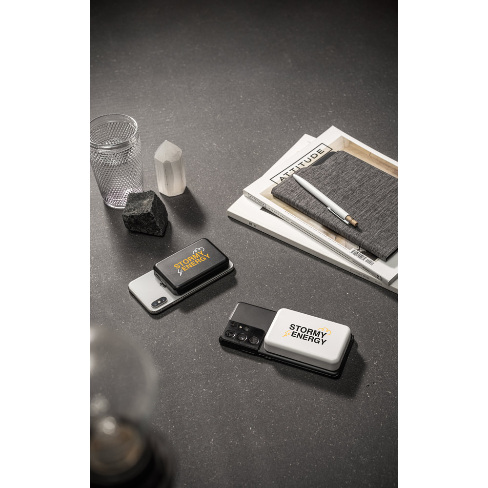 Bateria portátil magnética por indução 10.000 mAh